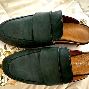 Mi.im turquoise loafers